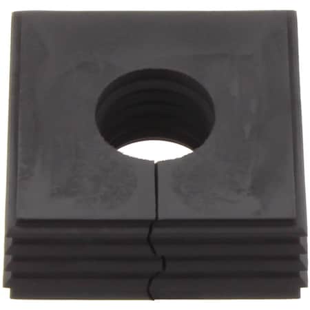 Conta-Clip Large Seal, 17.7 mm. H x 42.8 mm. W x 42.8 mm. L, Thermoplastic Elastomer 28538.4